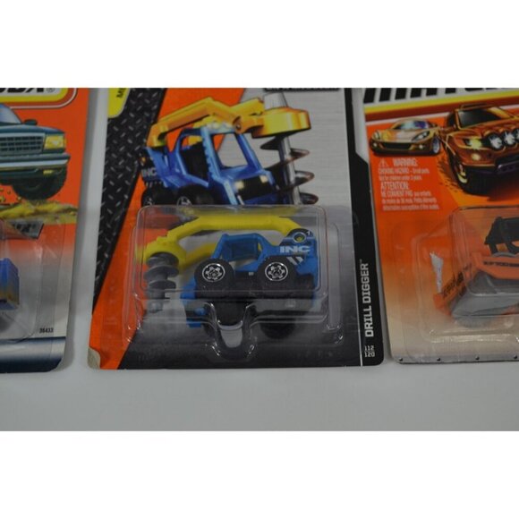 Matchbox Construction Dirt Movers Digger Excavator Skidster SC-745 Diecast Lot - Picture 8 of 11